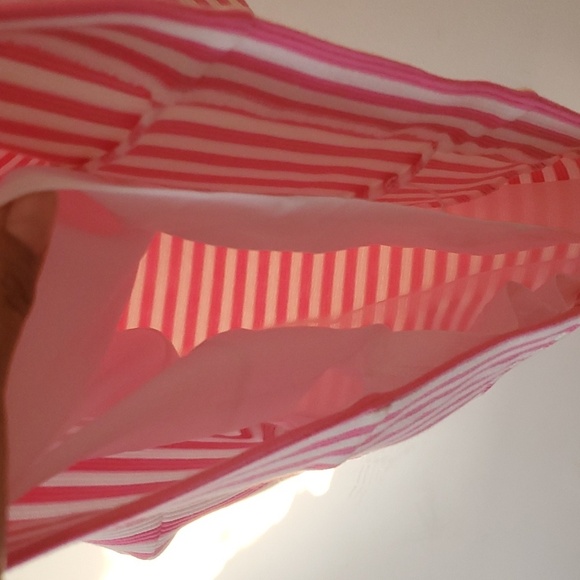 Lilly Pulitzer Whiting Hotty Pink Ottoman Stripe Cut Out Jersey Shift Dress - Picture 11 of 14